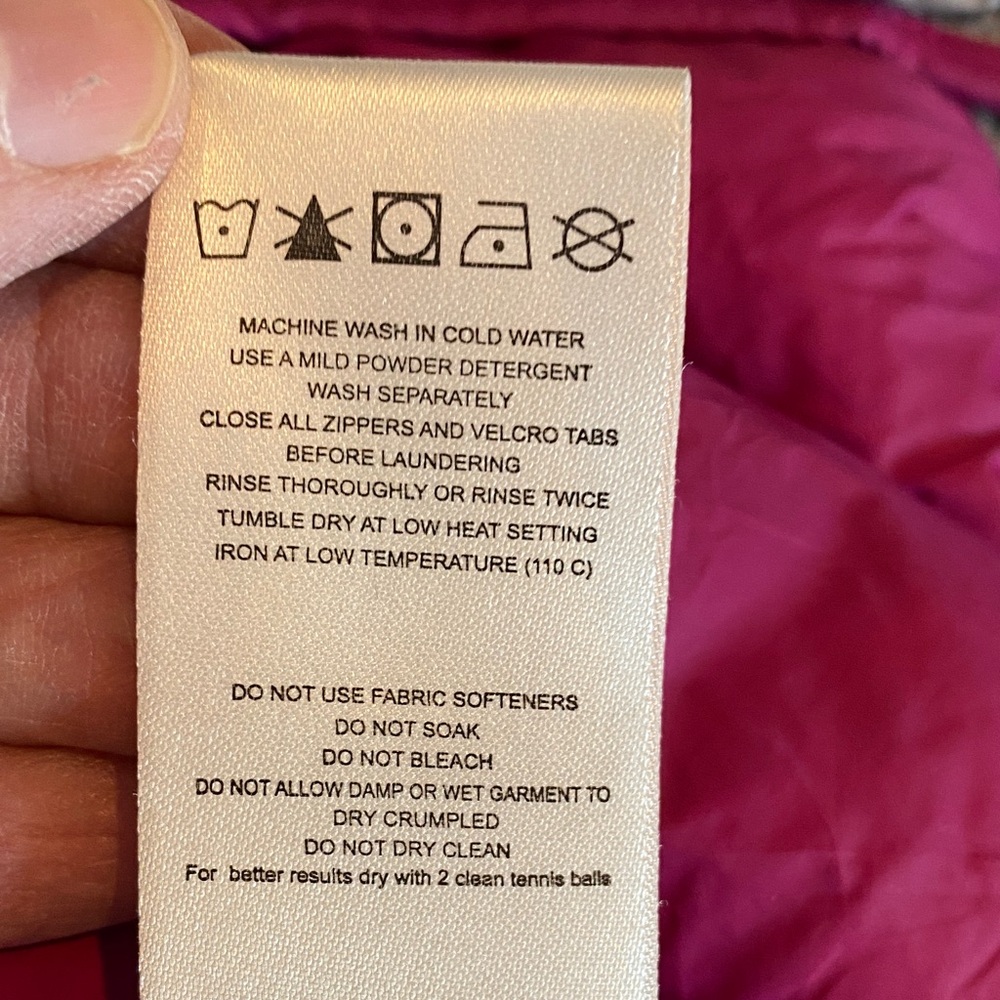Lolë Grey Long Down Puffer Hooded Coat XS - Picture 12 of 13